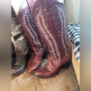 Larry Mahan tall cowboy boots